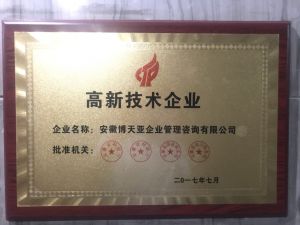 高新技術(shù)企業(yè)